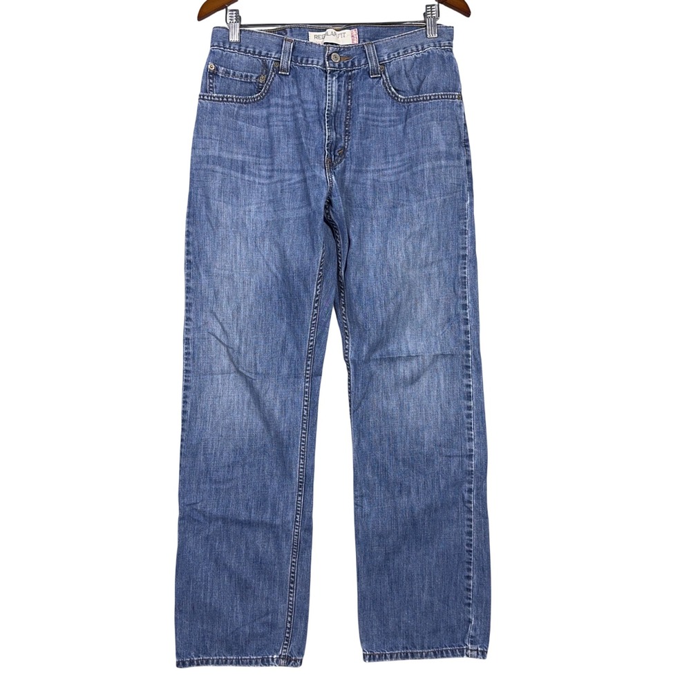 Vintage Levi's Y2K 505 Regular Fit Jeans Mens 33 Blue Denim Casual Straight